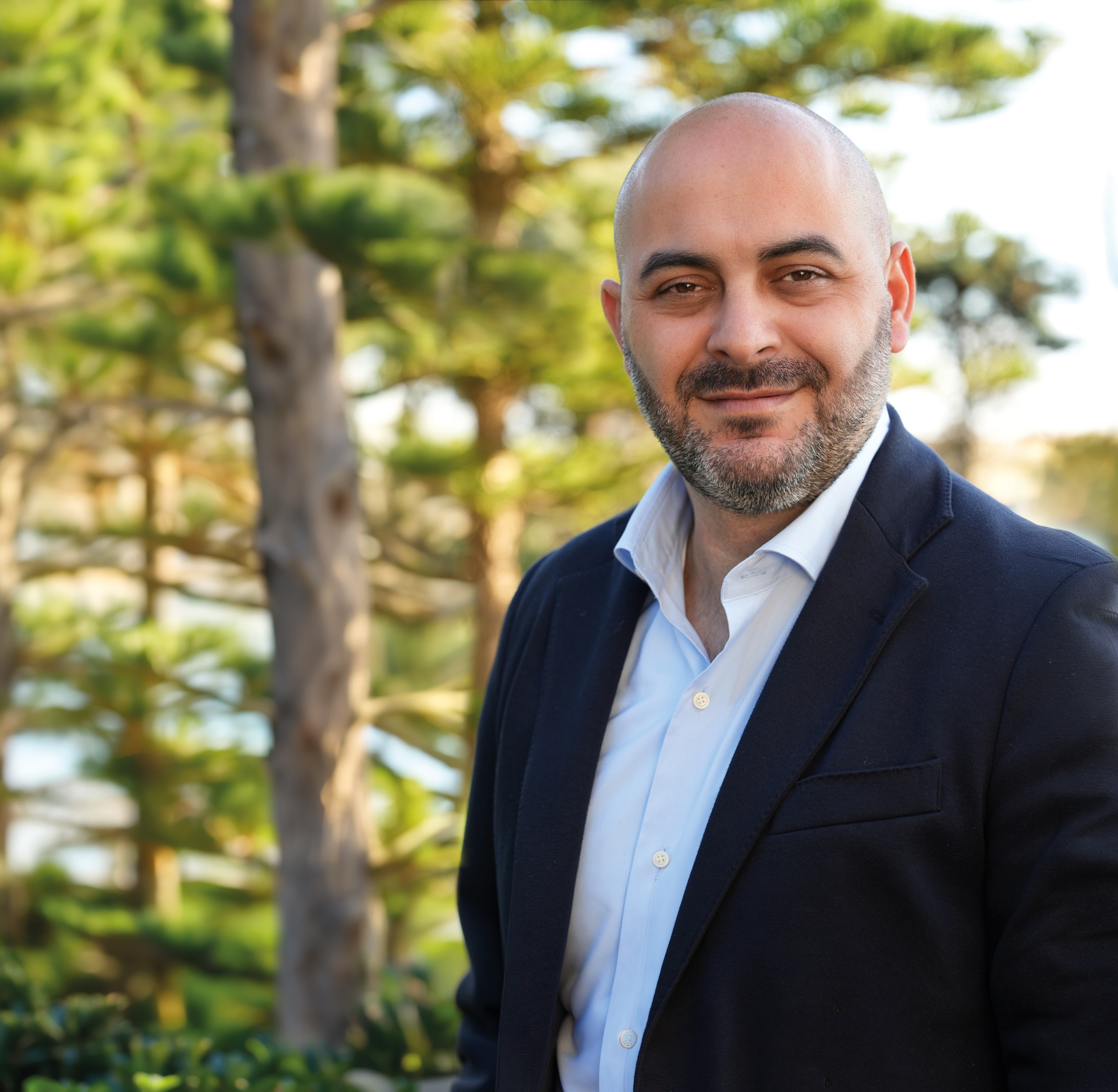 Foto del candidato sindaco Giacomo Palese