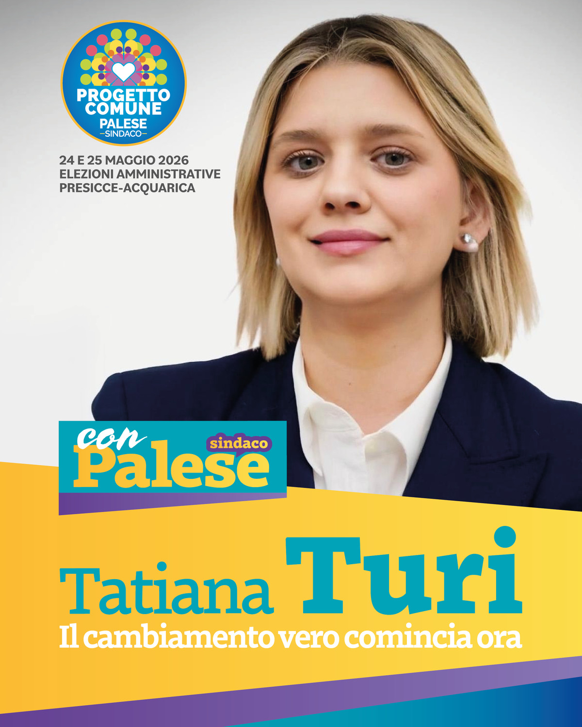 Turi candidato con Palese Sindaco